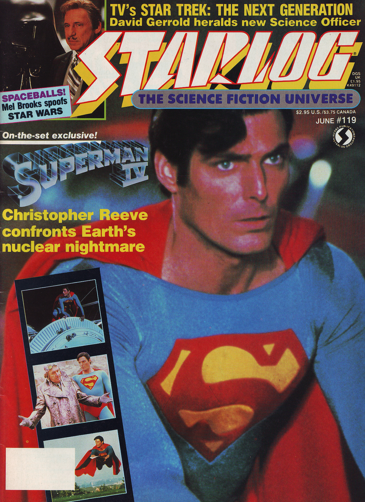 Read more about the article Starlog Magazine June 1987 – Superman IV