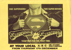 Read more about the article SUPERMAN I & II ABC Cinema Poster