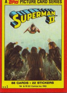 Read more about the article Superman II Topps Trading Cards