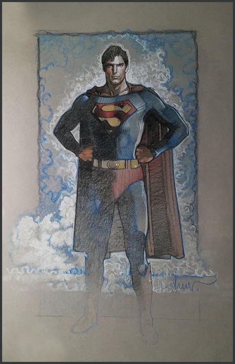 Read more about the article Drew Struzan’s tribute to Christopher Reeve